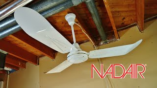 1984 Nadair Industriel 140 cm Ceiling Fan  Unboxing [upl. by Rudolf]