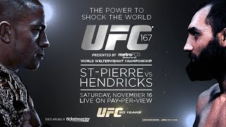 UFC 167 StPierre vs Hendricks Promo 2 [upl. by Ieppet690]