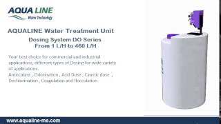 Aqualine Water treatment unit  Dosing System [upl. by Nalro361]