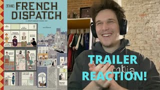 The French Dispatch  Trailer Reaction Wes Anderson 2020 [upl. by Nalahs]