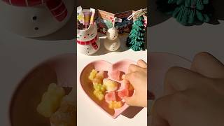 ASMR making kohakuto jelly🍓🍇🍋🍑food asmr satisfying cooking [upl. by Arahahs]