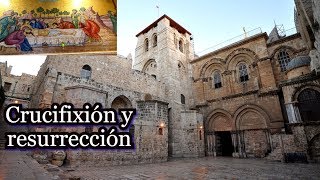 Aquí fue crucificado Jesús Iglesia del Santo Sepulcro Jerusalén [upl. by Nessnaj]