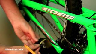 Mountain Bike Action Tech Minute  Using 3M Tape to Make Chainstay [upl. by Elvyn]