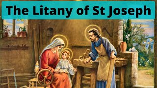 Litany of St Joseph  The best version [upl. by Inaboy509]