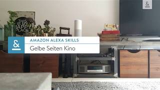 Amazon Alexa Skills  Gelbe Seiten Kino [upl. by Nauquf942]