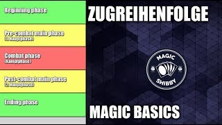 Magic Basics  Zugreihenfolge Deutsch [upl. by Hazeefah]