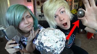 Mirror Polishing Aluminum Foil Ball CHALLENGE [upl. by Sada]