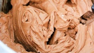 CHOCOLATE BUTTERCREAM FROSTING  quick chocolate frosting [upl. by Hnim]