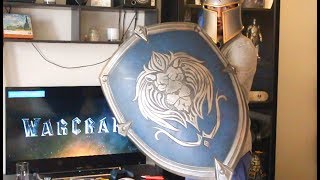 Warcraft Stormwind Guard Sword and Shield Unboxing [upl. by Winonah]