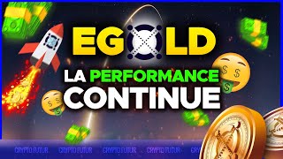 EGLD LA PERFORMANCE CONTINUE  NEW ICO  🤑 [upl. by Laehcor]