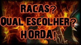 ♦ Taiyoo  WoW Rogue Guide  Raças Qual escolher HORDA [upl. by Breskin]