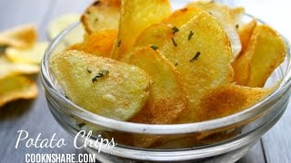 Homemade Potato Chips [upl. by Croix]