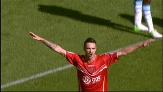 Goal Anthony LE TALLEC 34  Valenciennes FC  Olympique de Marseille 41  201213 [upl. by Nobel436]