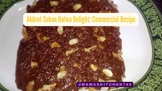 Akhrot Sohan Halwa Delight Commercial Recipe [upl. by Resarf]