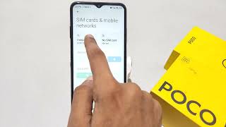 How to enable 5G Network Setting in Poco c51  Poco C55  Poco C50 me wifi calling kaise kare [upl. by Nylaj]