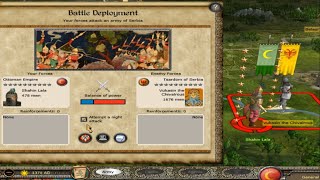 Medieval II Battle of Maritsa Tsardoms Total War  version 22 OTTOMAN EMPİRE  4 [upl. by Hinch]