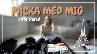 PACKA MED MIG TILL PARIS [upl. by Longmire958]