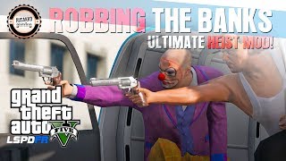 Bank Heists amp ATM Robberies GTA 5 PC Mods [upl. by Mercier600]