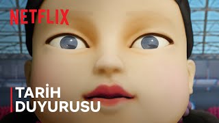 Squid Game  2 Sezon Tarih Duyurusu  Netflix [upl. by Eelarual76]