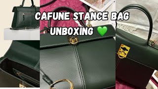 Cafune Stance Bag Unboxing amp First Impressions 💼👜 [upl. by Dnomse207]