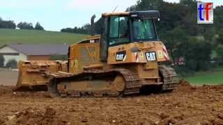 CAT D6K LGP Volvo A25G Doosan DX 140W  NBS Wendlingen  Ulm PFA 23 Scharenstetten 2015 [upl. by Itsyrc421]