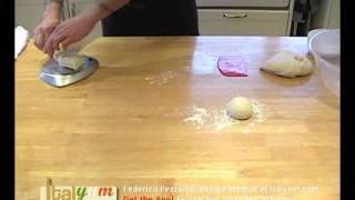 Cutting your Pizza dough into smaller balls [upl. by Euqinmod667]