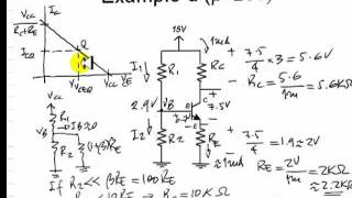 EECE 251  BJT Design of the Bias Circuit [upl. by Kent]