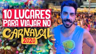 10 Lugares para viajar no carnaval [upl. by Bessy]