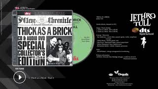 Jethro Tull • Thick As A Brick • 1972 • Edit 2012 DTS 51 [upl. by Charis136]