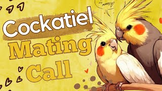 Cockatiel Mating call Sounds  Cockatiel Calls  Cockatiel Whistling cockatiel [upl. by Nnylamme]