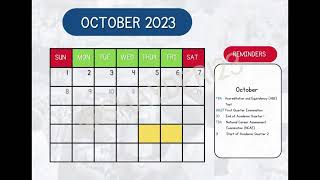 School Calendar 2023 2024 DepEd1 [upl. by Robins260]