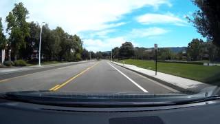 Pleasanton California CA DMV Behind The Wheel driving test practice route 7  part 2 [upl. by Merissa173]