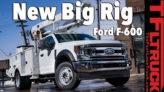 New Ford F600 Can Carry Heavier Loads in a Smaller Super Duty Body [upl. by Ecyt]