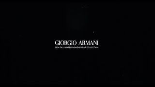 Giorgio Armani Womens Fall Winter 202425 show [upl. by Eylrac360]