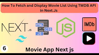 How To Fetch and Display Movie List Using TMDB API in Next JS [upl. by Celka]