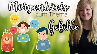 Online Kita MORGENKREIS zum Thema Gefühle [upl. by Tersina51]