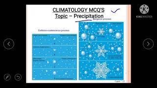 Climatology  Precipitation  Part1  Bergeron CollisionCoalescence process Solute n Curvature [upl. by Willet]