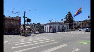 Market Street San Francisco 4k [upl. by Procter]