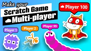 Create an Epic Multiplayer Game in Scratch 🐱 StepbyStep Tutorial [upl. by Yatnuahc]