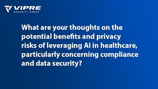 What are the benefits and privacy risks of AI in healthcare [upl. by Colyer]