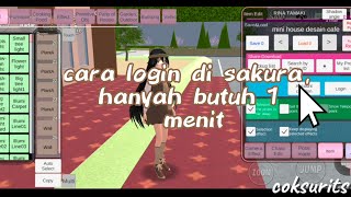 cara login di sakura school simulatorcoksurits [upl. by Breech]