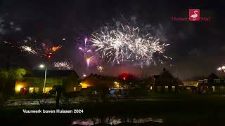 Vuurwerk boven Huissen 2024 celebrate new year fireworks [upl. by January]