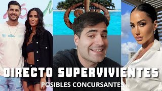 SUPERVIVIENTES Mario y Claudia Aurah Ruiz y otros que podrían entrar  Hablamos de tele Directos [upl. by Essile]