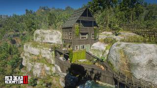 Brandywine Drop Hanging House  RDR2 [upl. by Annait849]