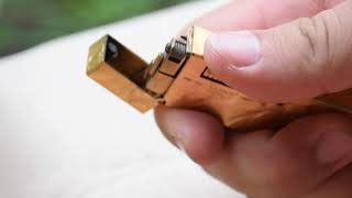 Refilling a Dunhill Rollagas Lighter [upl. by Nereen]