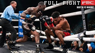 Martin vs Marinez FULL FIGHT July 9 2022  PBC on Showtime [upl. by Hayikat495]