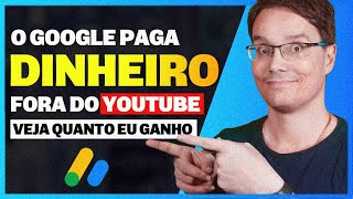 COMO GANHAR DINHEIRO COM O GOOGLE ADSENSE FORA DO YOUTUBE [upl. by Yrailih]