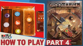 Gloomhaven Jaws of the Lion  How To Play  Part 4 [upl. by Nancey882]