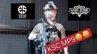 HKG WAR ZONE場 KSC MP9 輕雞嘅快感 細力嘅煩惱 [upl. by Vasily]