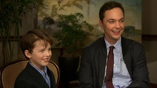 Jim Parsons Gushes About Adorable Young Sheldon Star Iain Armitage Calls Him Inspirational [upl. by Aiahc]